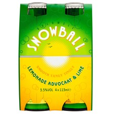 Snowball 4 X 113Ml Bottles
