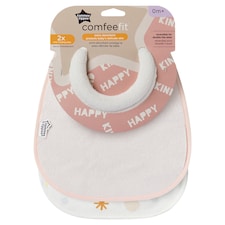 Tommee Tippee Closer To Nature Milk Feed Bibs X2