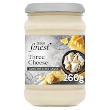 Tesco Finest Three Cheese Concentrated Sauce 260G