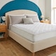 image 2 of Silentnight Cool Genie White Mattress Topper - Super King