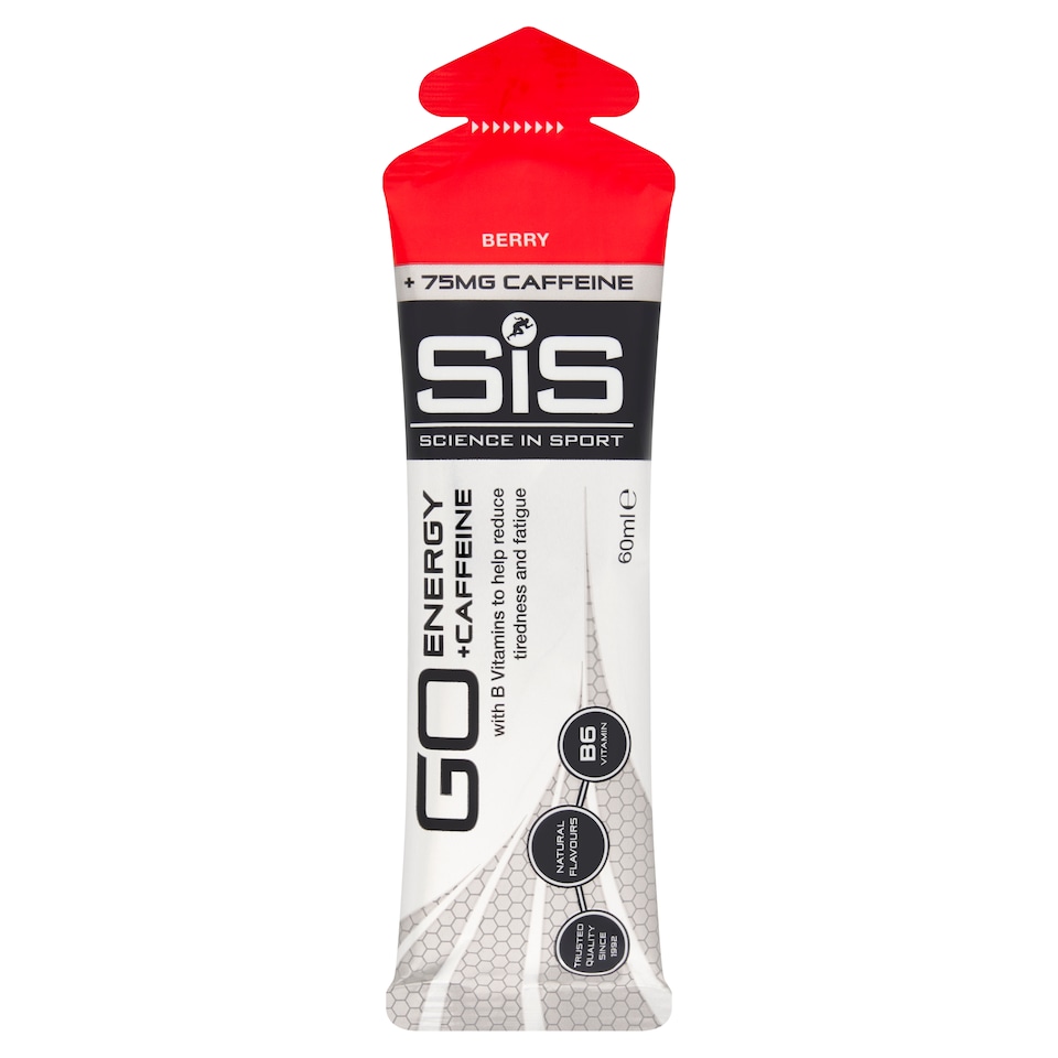 SiS GO Energy +Caffeine Gel - Berry Maltodextrin 60ml