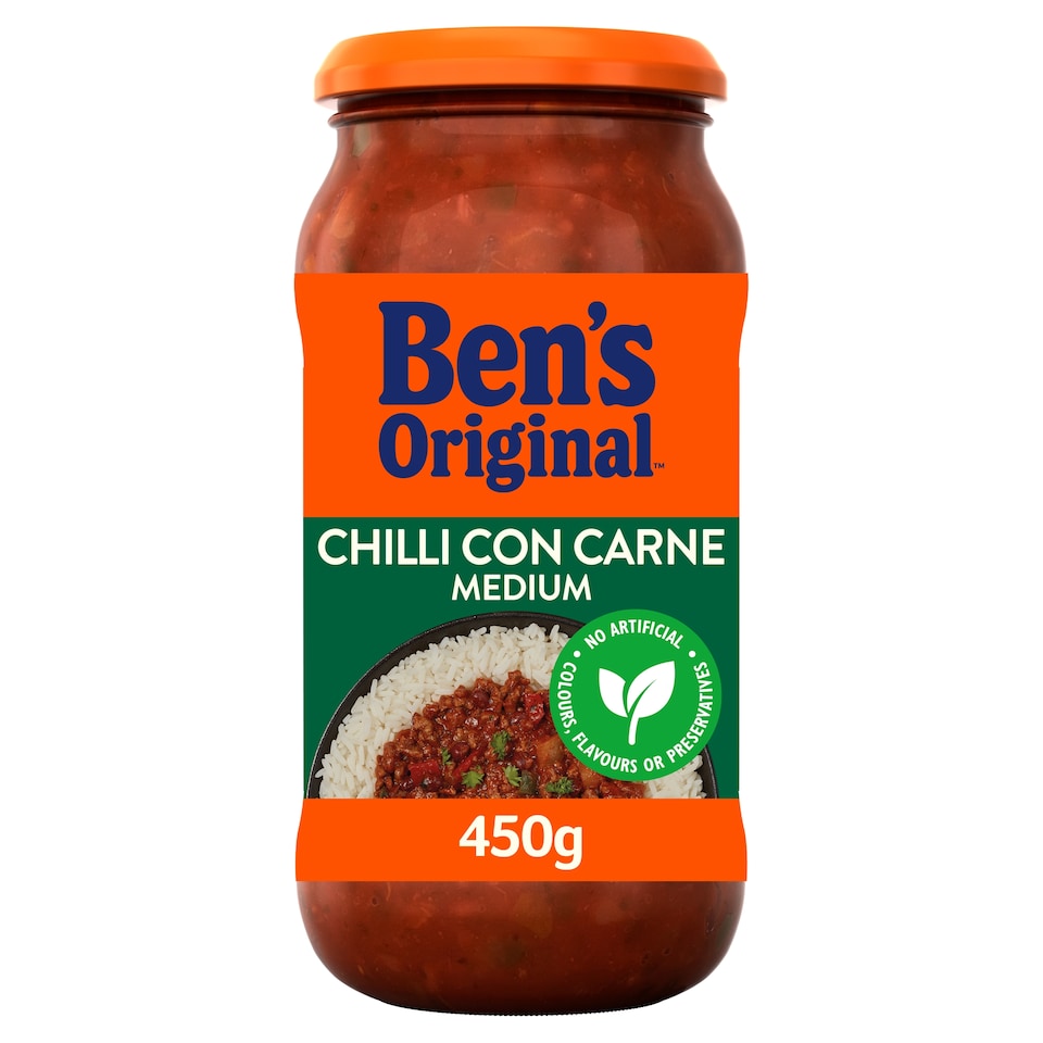 image 1 of Ben's Original Chilli Con Carne Sauce Medium 450G
