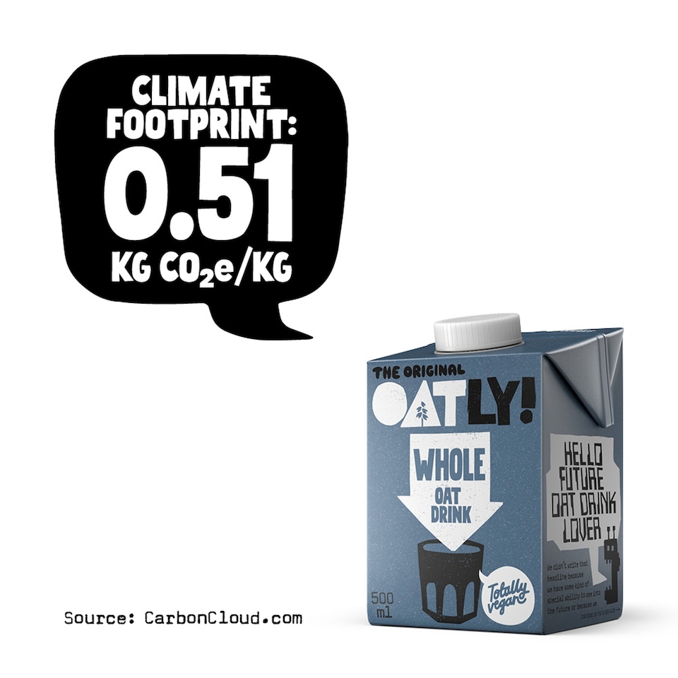 image 1 of Oatly Whole Oat Drink 500ml
