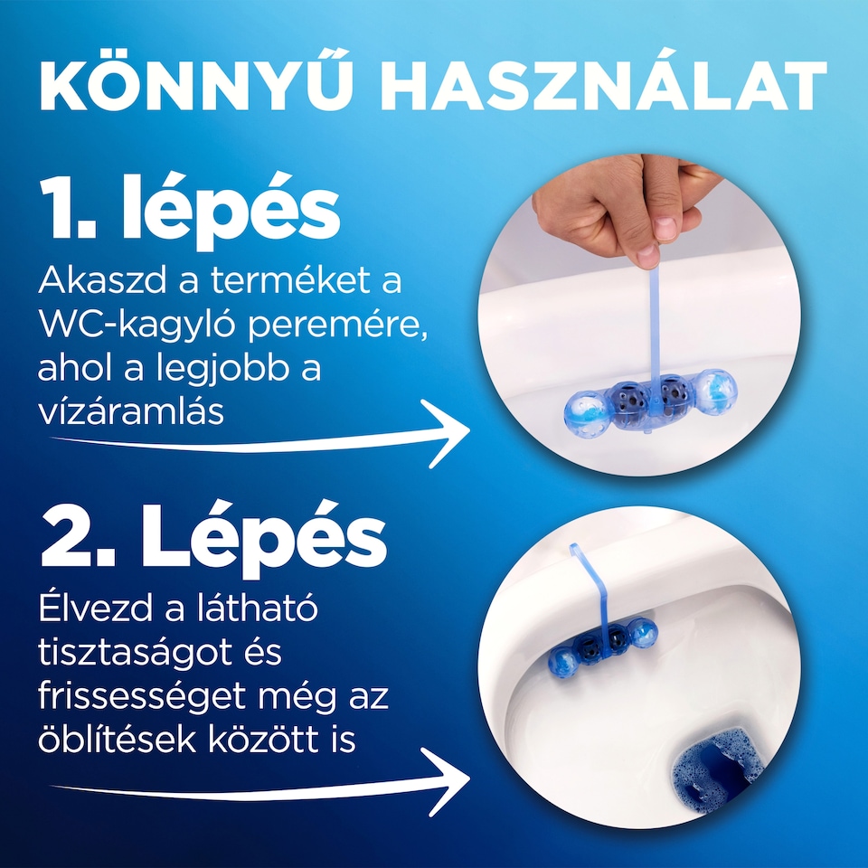 Bref Color Auto Active Chlorine WC-frissítő 3 x 50 g  1. kép