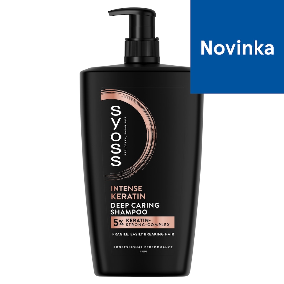 Syoss Intense Keratin hĺbkovo ošetrujúci šampón 1000 ml