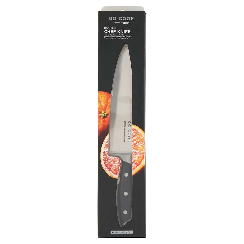 Go Cook Riveted Chef Knife