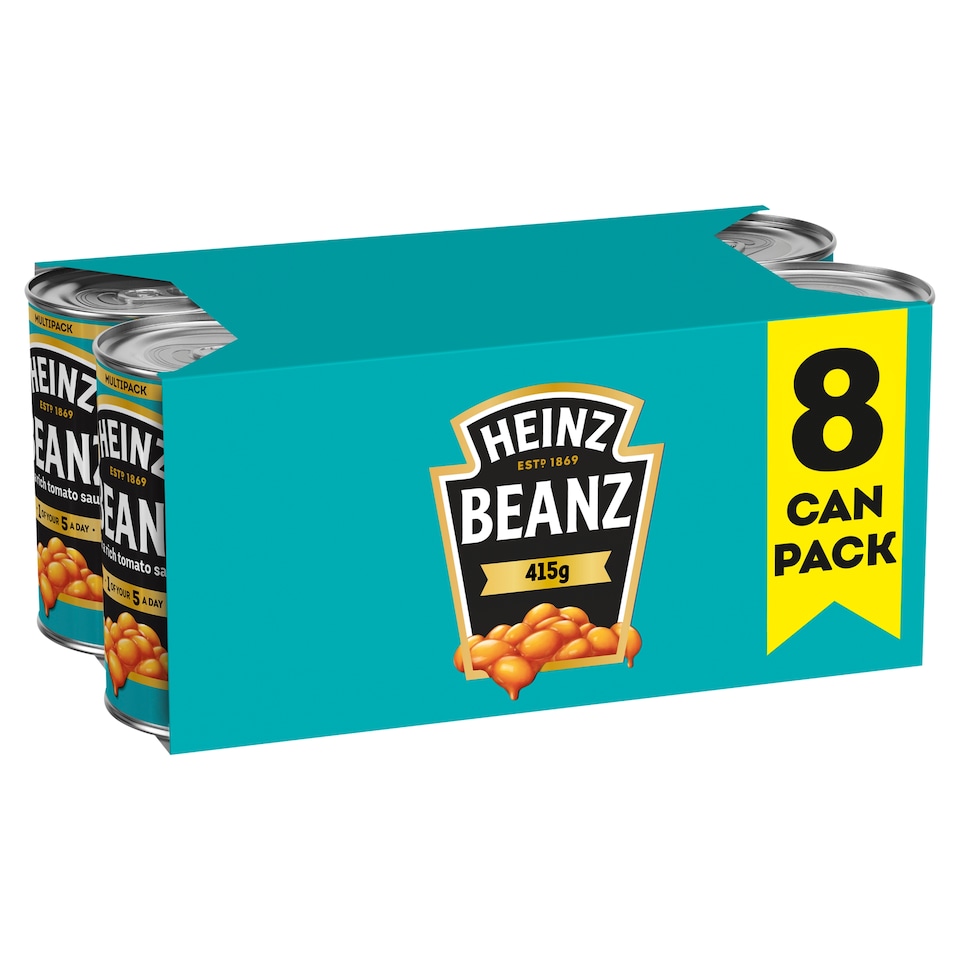 image 1 of Heinz Baked Beanz STD 8x415g