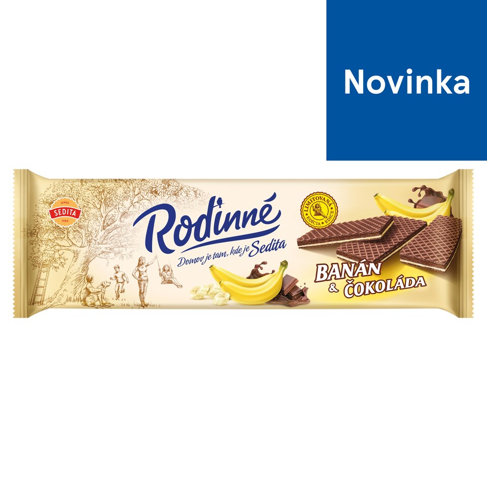 Sedita Rodinné Banana & Chocolate 130 g