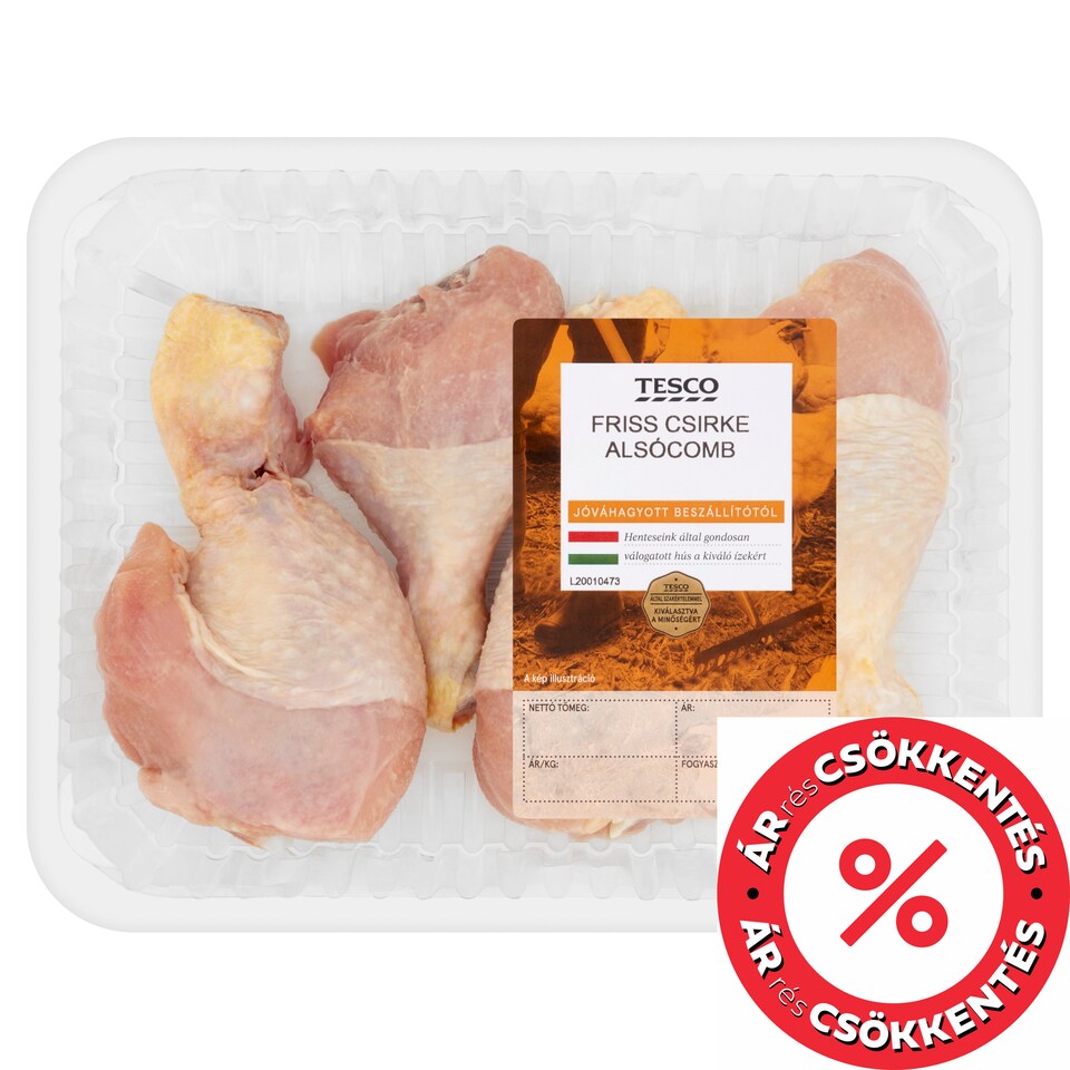 Tesco friss csirke alsócomb 600 g