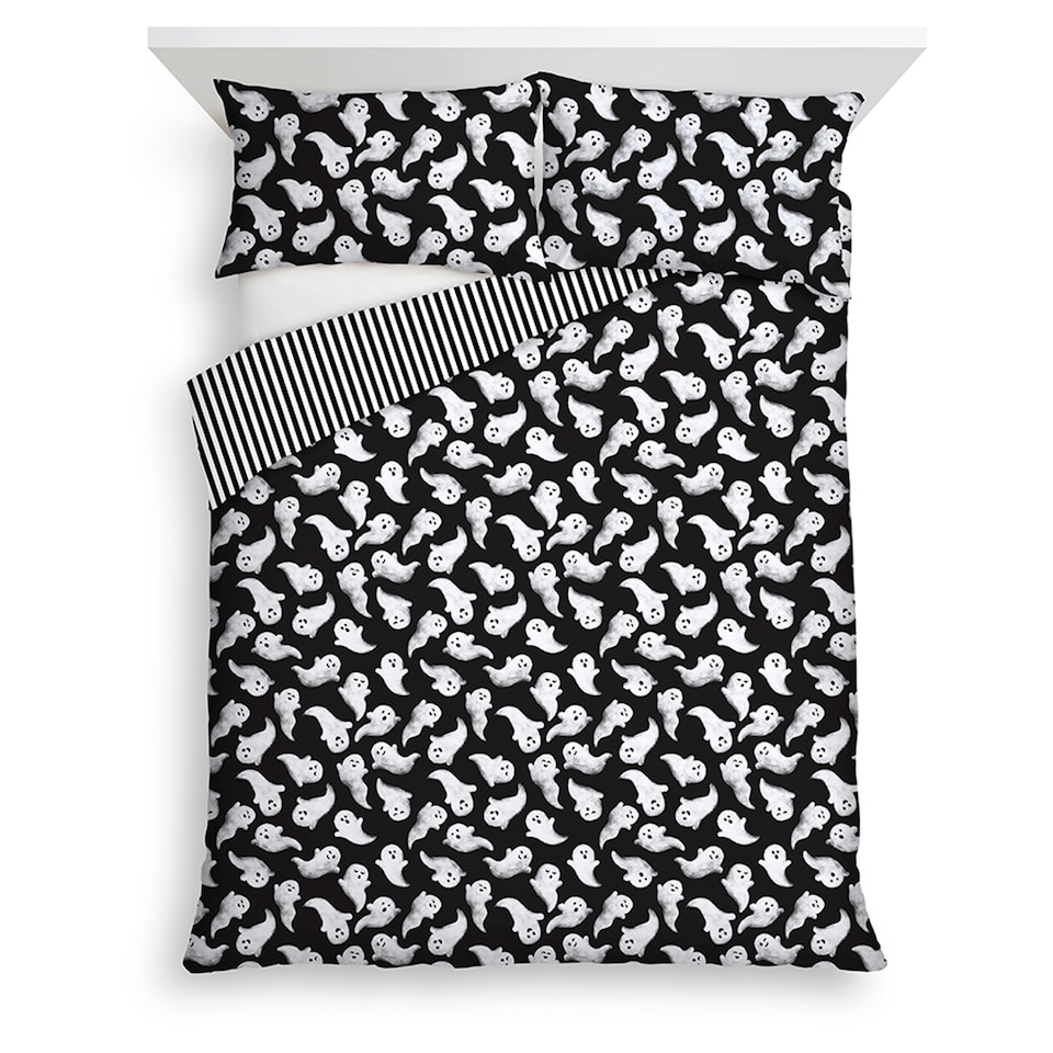 F&F Home Ghost Duvet Set Double