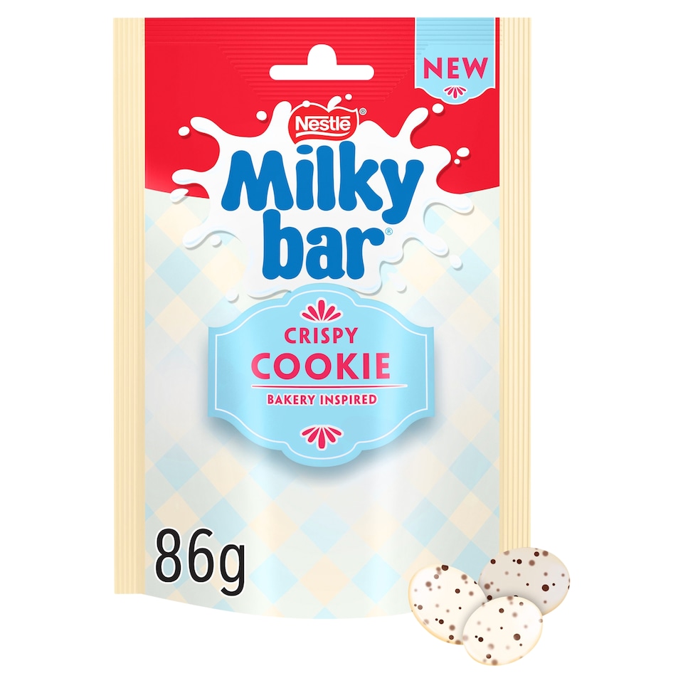 Milkybar Crispy Cookie Buttons Sharing Bag 86g