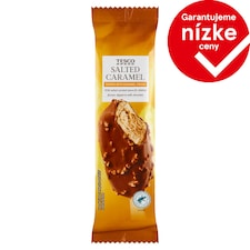 Tesco Mrazený krém s príchuťou slaný karamel s omáčkou slaný karamel 84 g