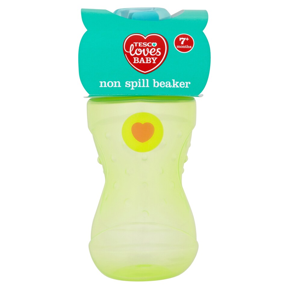 image 1 of Tesco Loves Baby Non Spill Beaker Blue