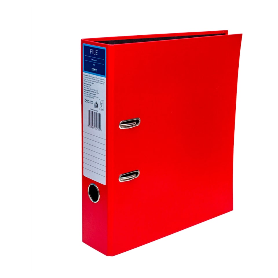 Tesco Lever Arch Assorted