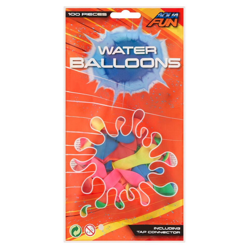 Aqua Fun Water Balloons 100 pcs