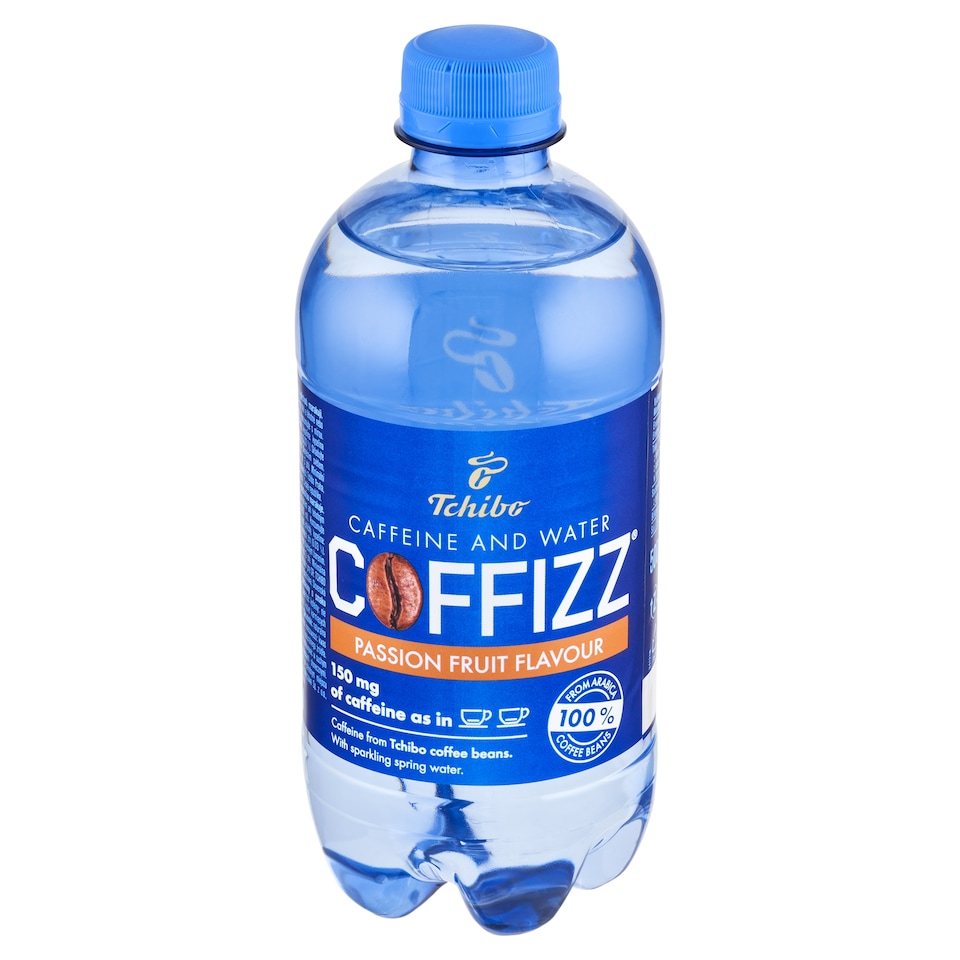 obrázok 1 z Tchibo Coffizz Nealkoholický nápoj s kofeínom s príchuťou marakuje sýtený 500 ml