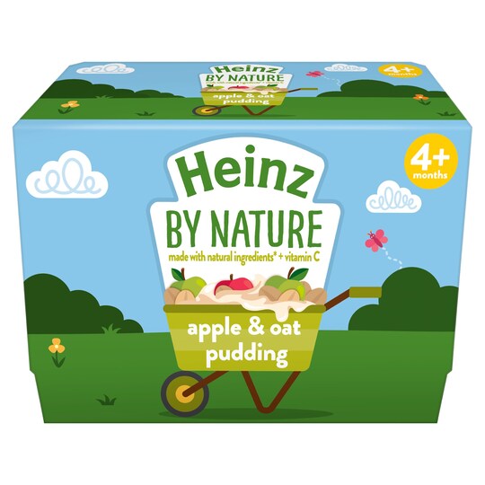 Heinz Apple Oat Pudding 4X100g