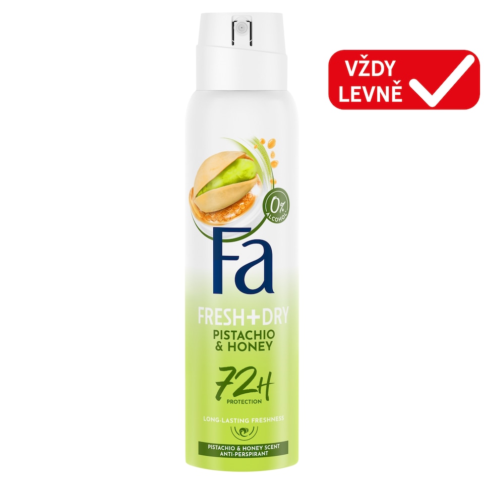 Fa Fresh+Dry Pistachio & Honey Anti-Perspirant 150ml
