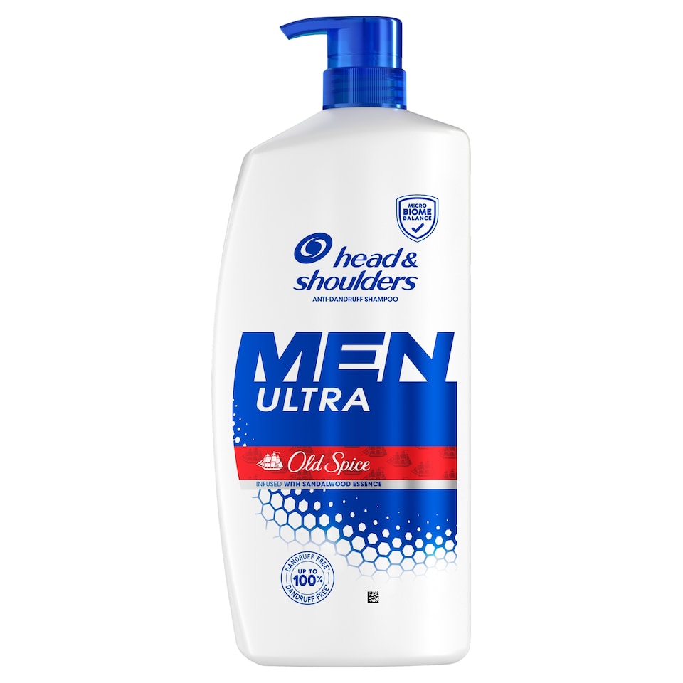 Head & Shoulders Men Ultra Old Spice Anti Dandruff Shampoo 800ml Pump for Daily Use