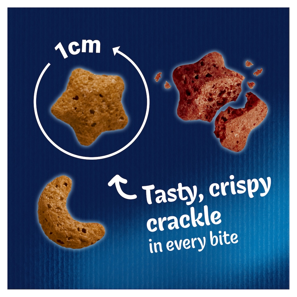 image 1 of Felix Crispies Cat Treats - Beef and Chicken 180g