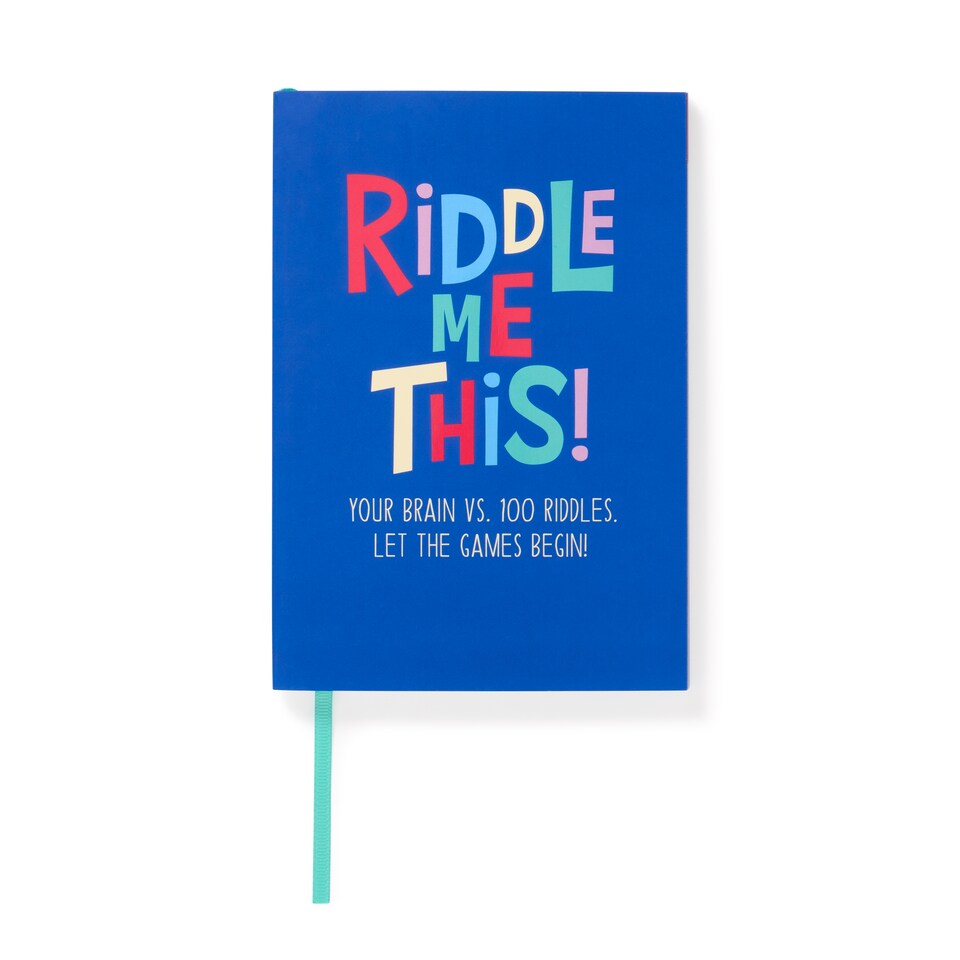 image 1 of PAPERCHASE RIDDLE ME THIS JOURNAL SMALL