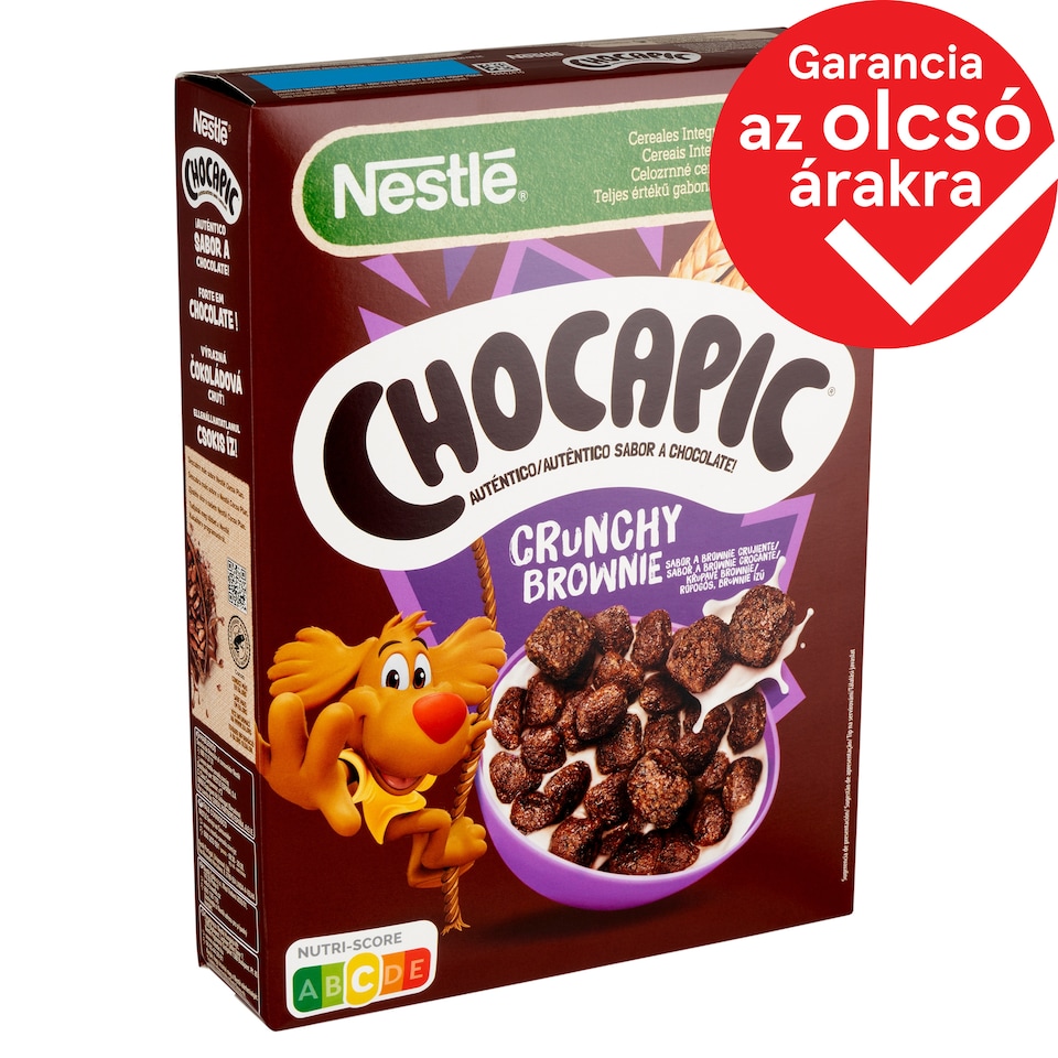 Chocapic brownie ízű ropogós gabonapehely vitaminokkal és ásványi anyagokkal 300 g