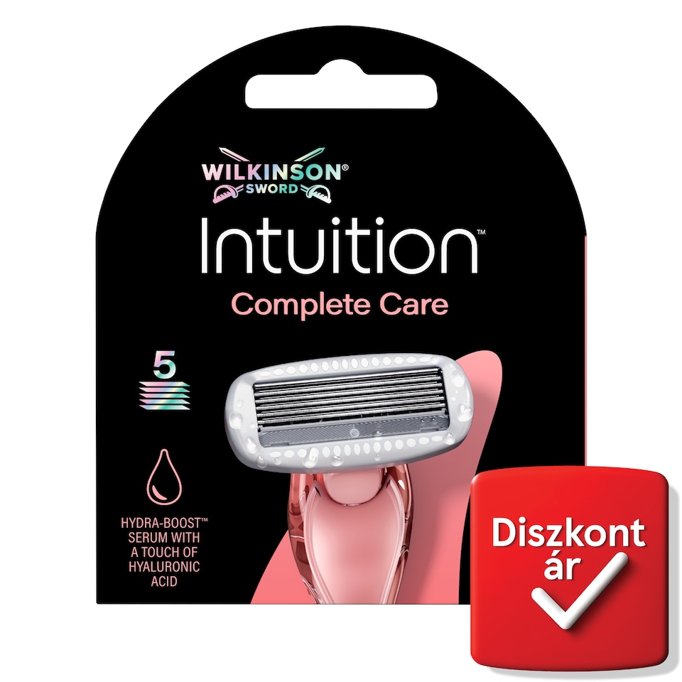 Wilkinson Sword Intuition Complete Care Razor with 5 Blades 3 pcs