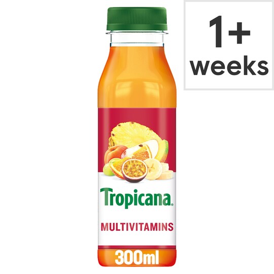Tropicana Multivitamins 300Ml Tesco Groceries
