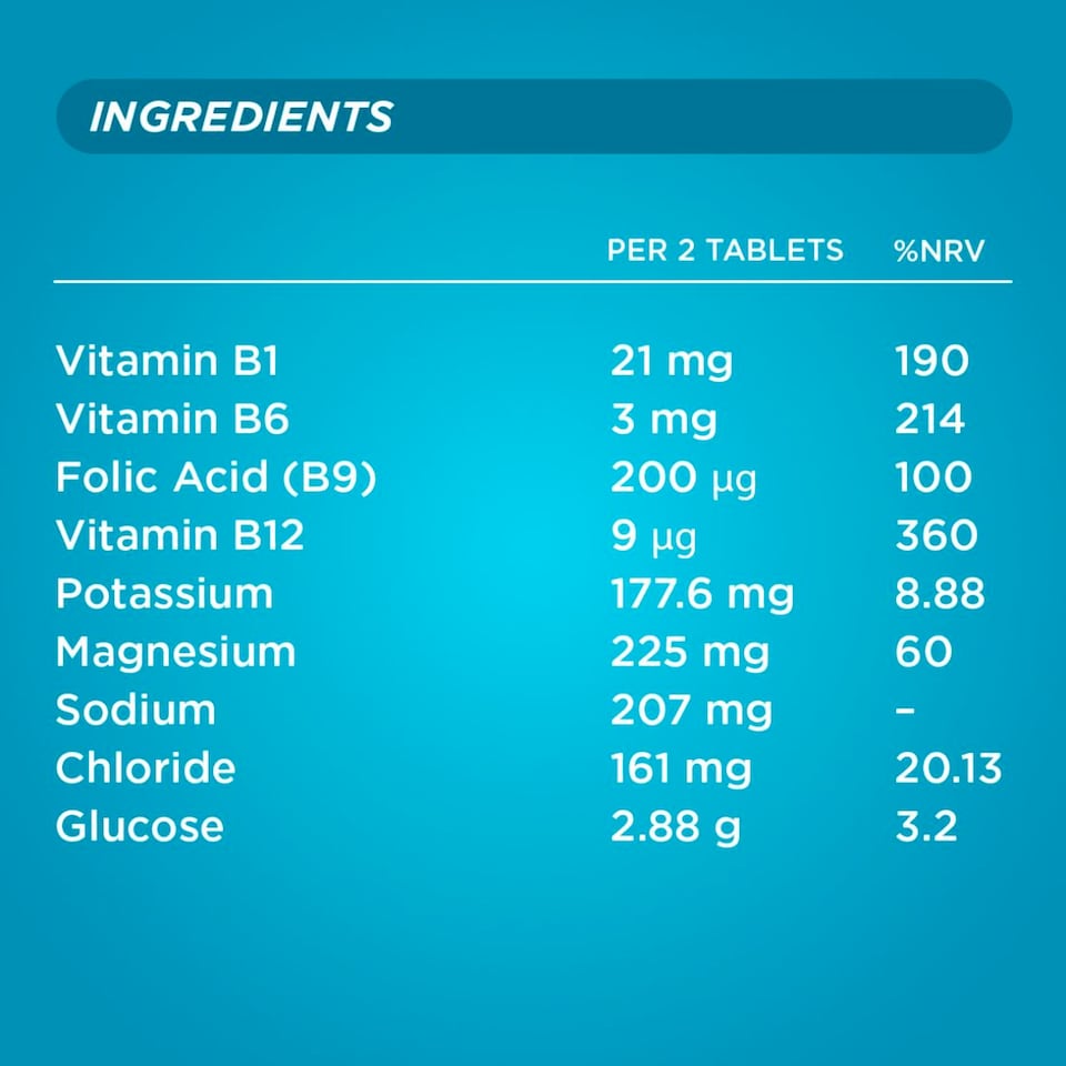 image 1 of Berocca Hydrate Natural Mango & Passionfruit Effervescent Tablets 20