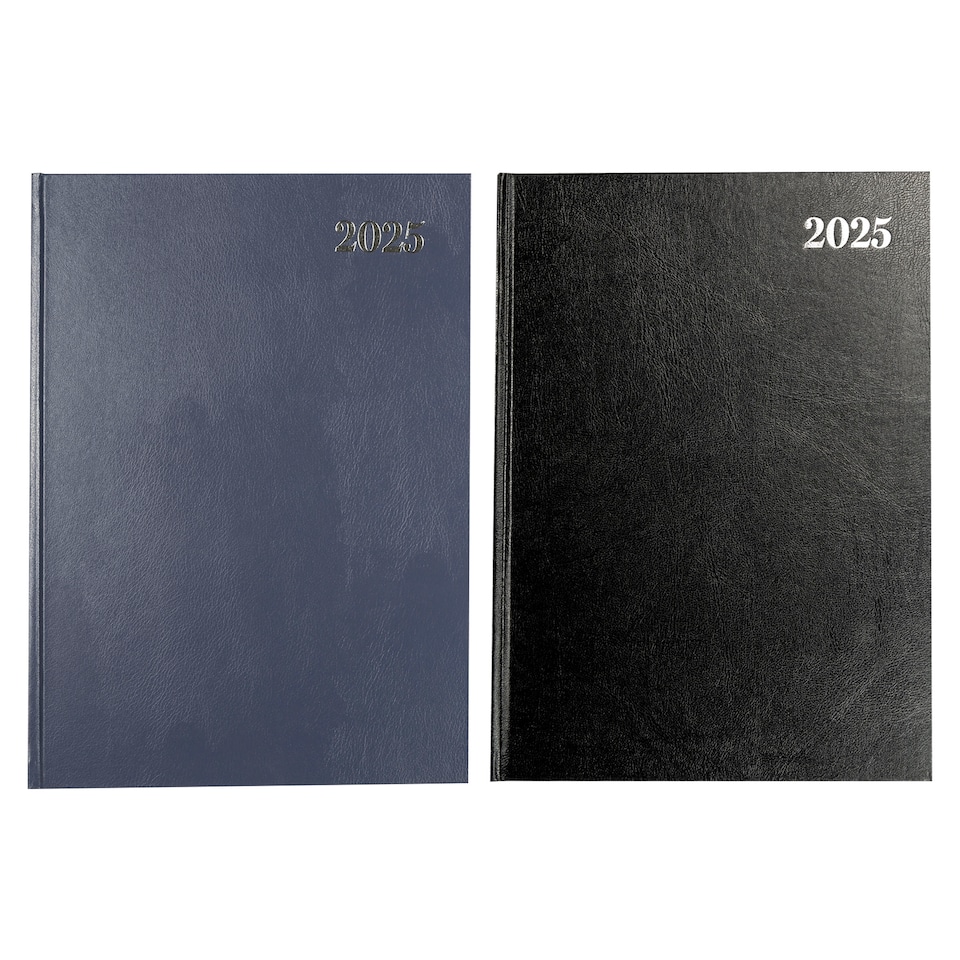CASEBOUND A4 DAP DIARY 2025 - ASSORTED
