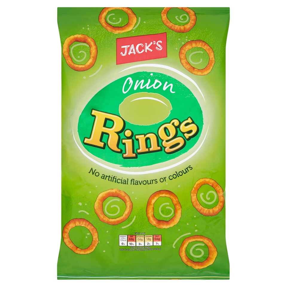 Jack's Onion Rings Snacks 150G