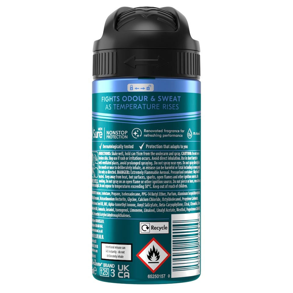 image 1 of Sure Men 72H Invisible Ice Fresh Antiperspirant 75Ml