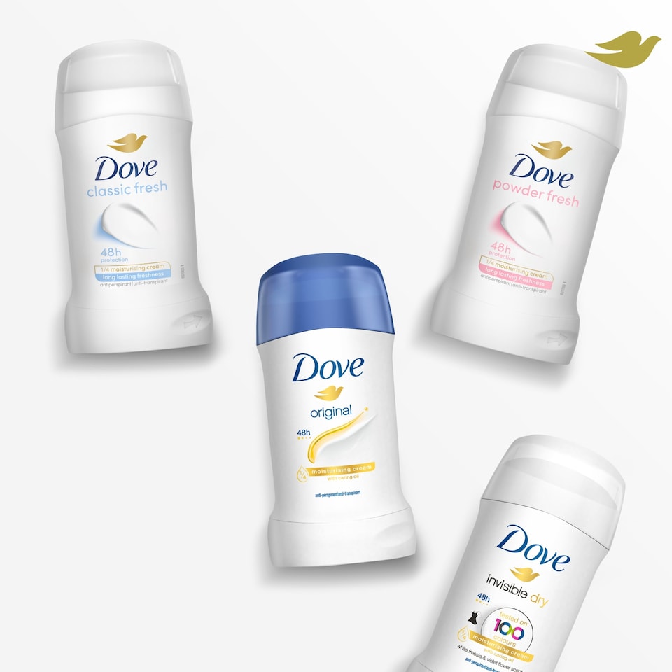 image 1 of Dove Women Antiperspirant Deodorant Stick Classic Fresh 50ml