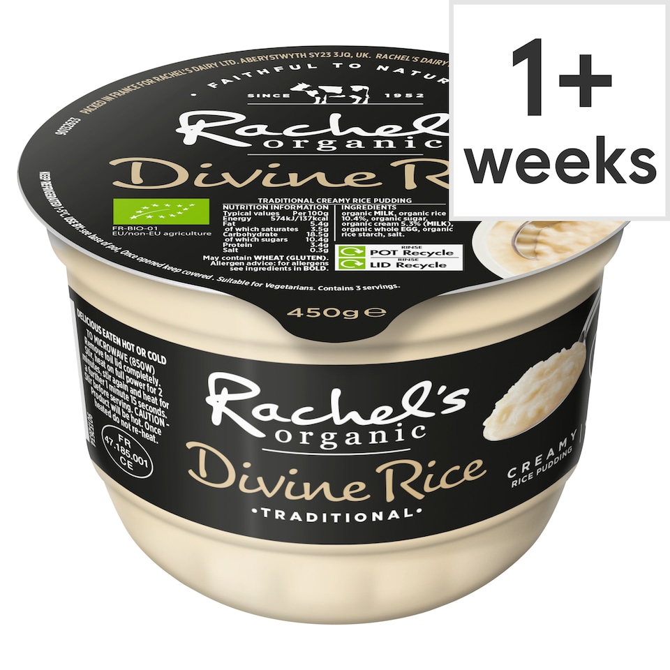 Rachel's Organic Divine Rice Traditional 450g