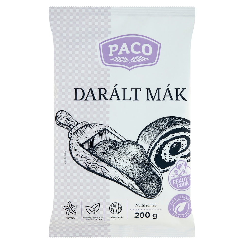 Paco Ground Poppy Seeds 200 g