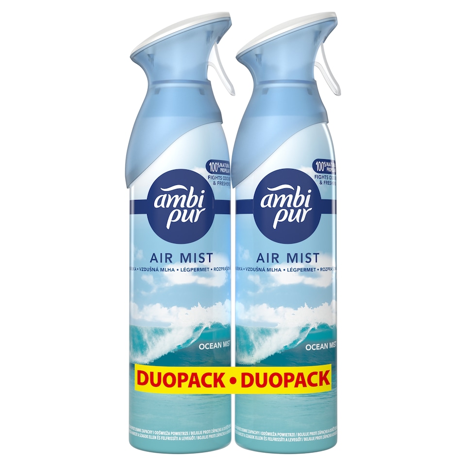 image 1 of Ambi Pur Air Freshener Spray Ocean 370 ML