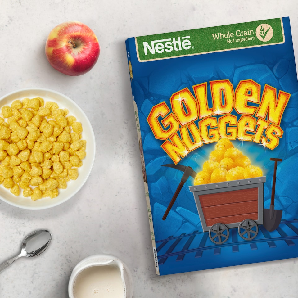 image 1 of Nestlé Golden Nuggets Cereal 375g