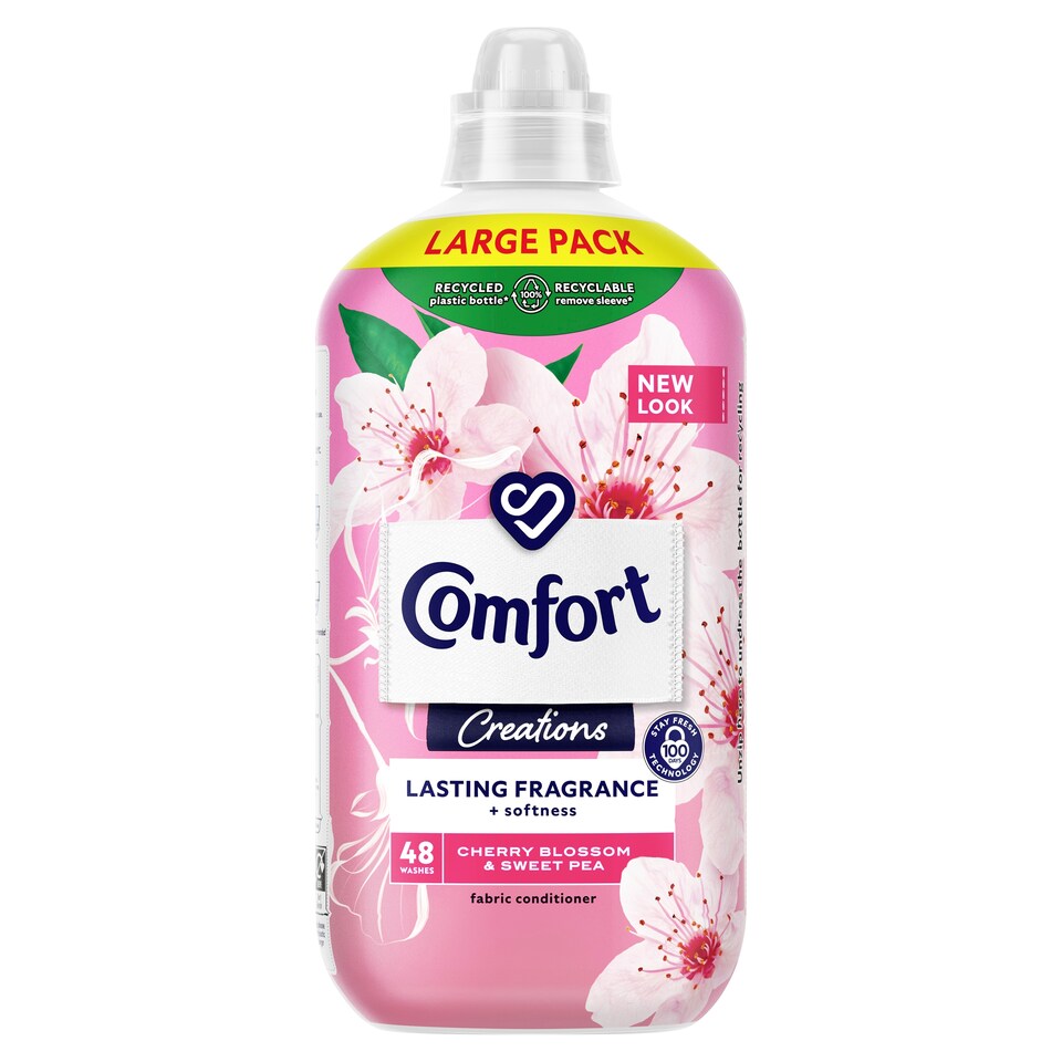 Comfort Creations Cherry Blossom Fabric Conditioner 48 Wash 1440ml