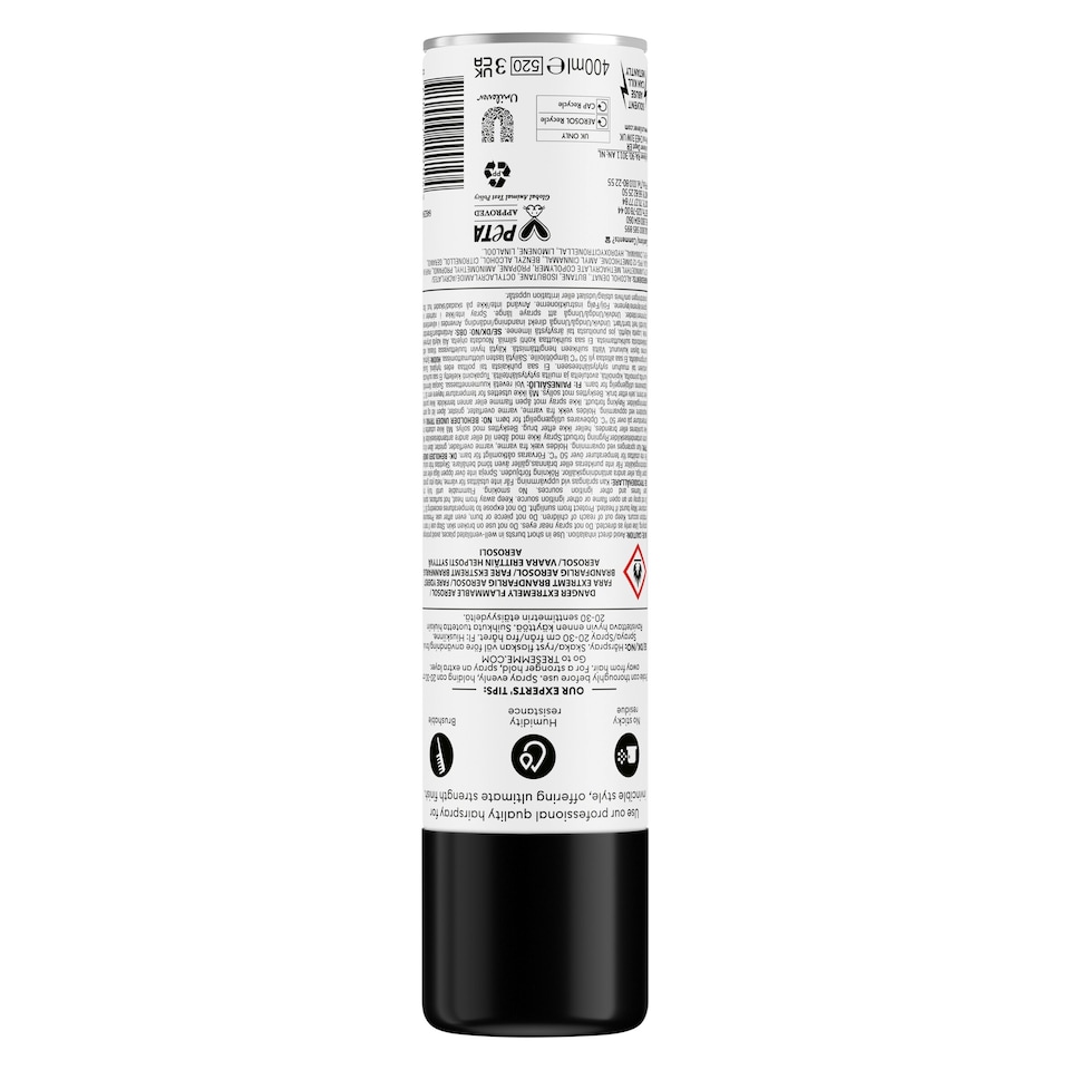 image 1 of Tresemme Freeze Hold Hair Spray 400Ml