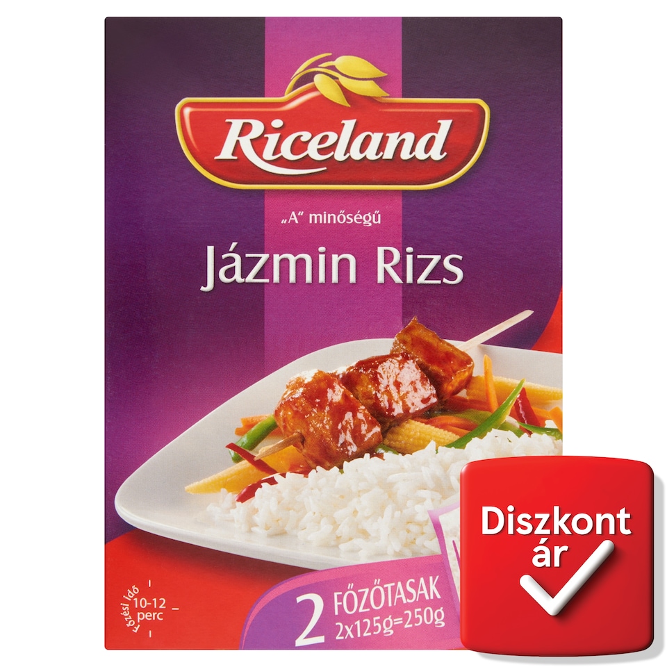 Riceland Jázmin rizs 2 x 125 g  1. kép