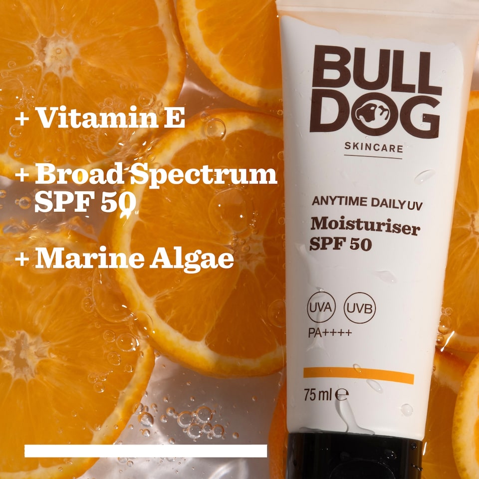 image 1 of Bulldog Anytime Daily Moisturiser SPF50 75ml