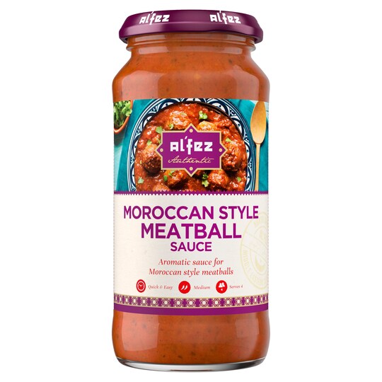 Alfez Morocan Meatball Sauce 450G Tesco Groceries