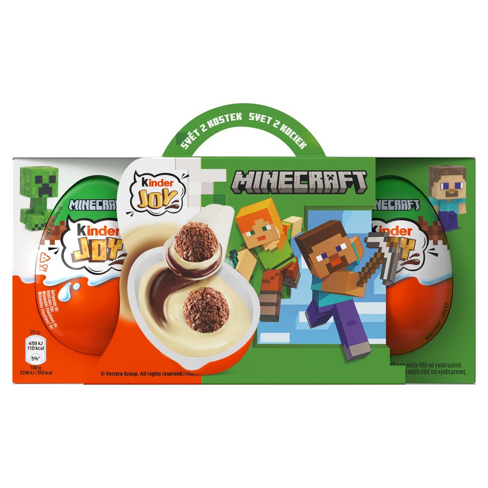 Kinder Joy Minecraft 3 x 20g