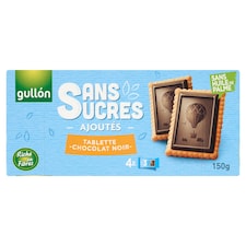 Gullón Biscuits with Dark Chocolate 4 x 37.5 g (150 g)