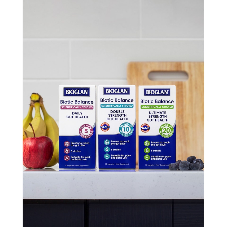 image 1 of Bioglan 5 Billion Biotic Balance Daily Gut Health 30 Capsules