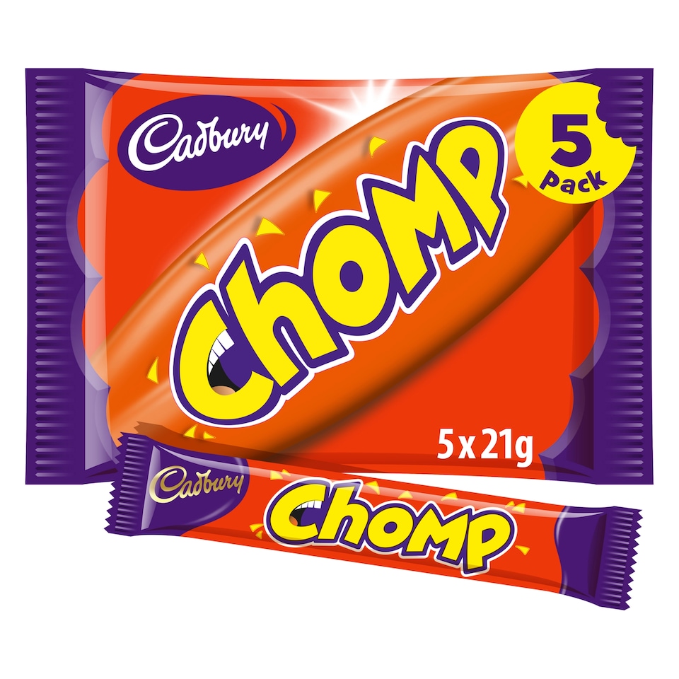 Cadbury Chomp 5 X 21G