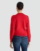 image 3 of F&F Premium Pure Cashmere Button Up Cardigan in Red