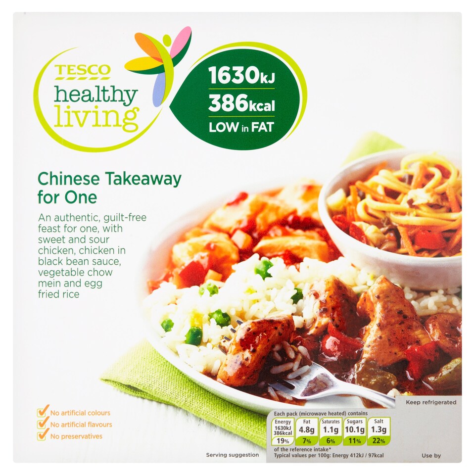 T. H/L Chinese T/WAY RDY Meal For One 380g