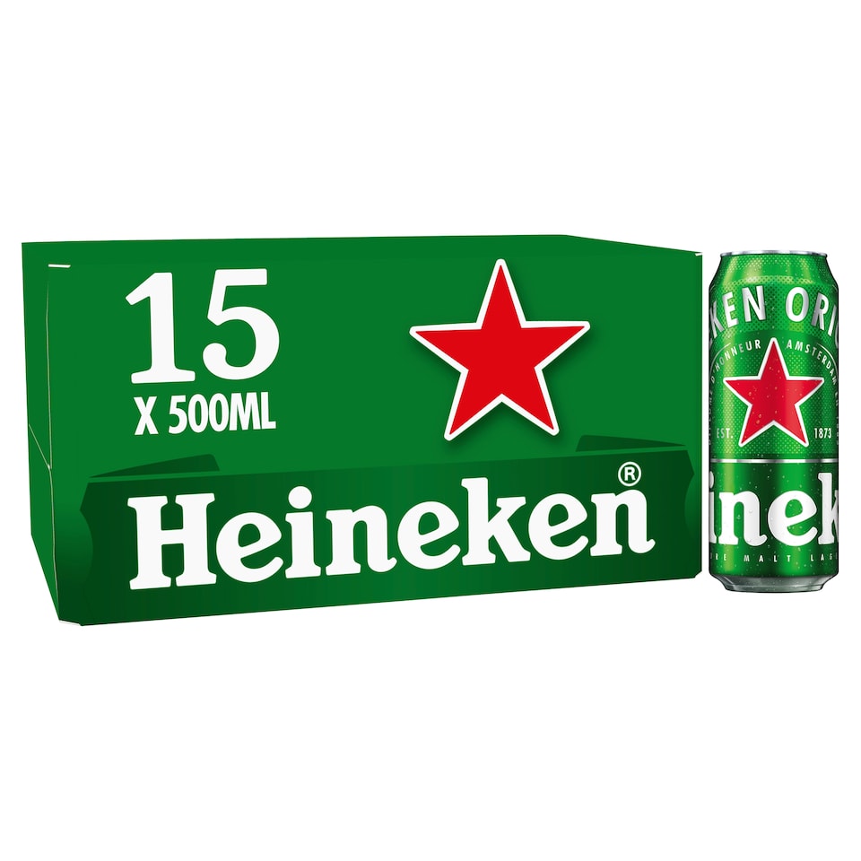 Heineken Lager 15 X 500Ml