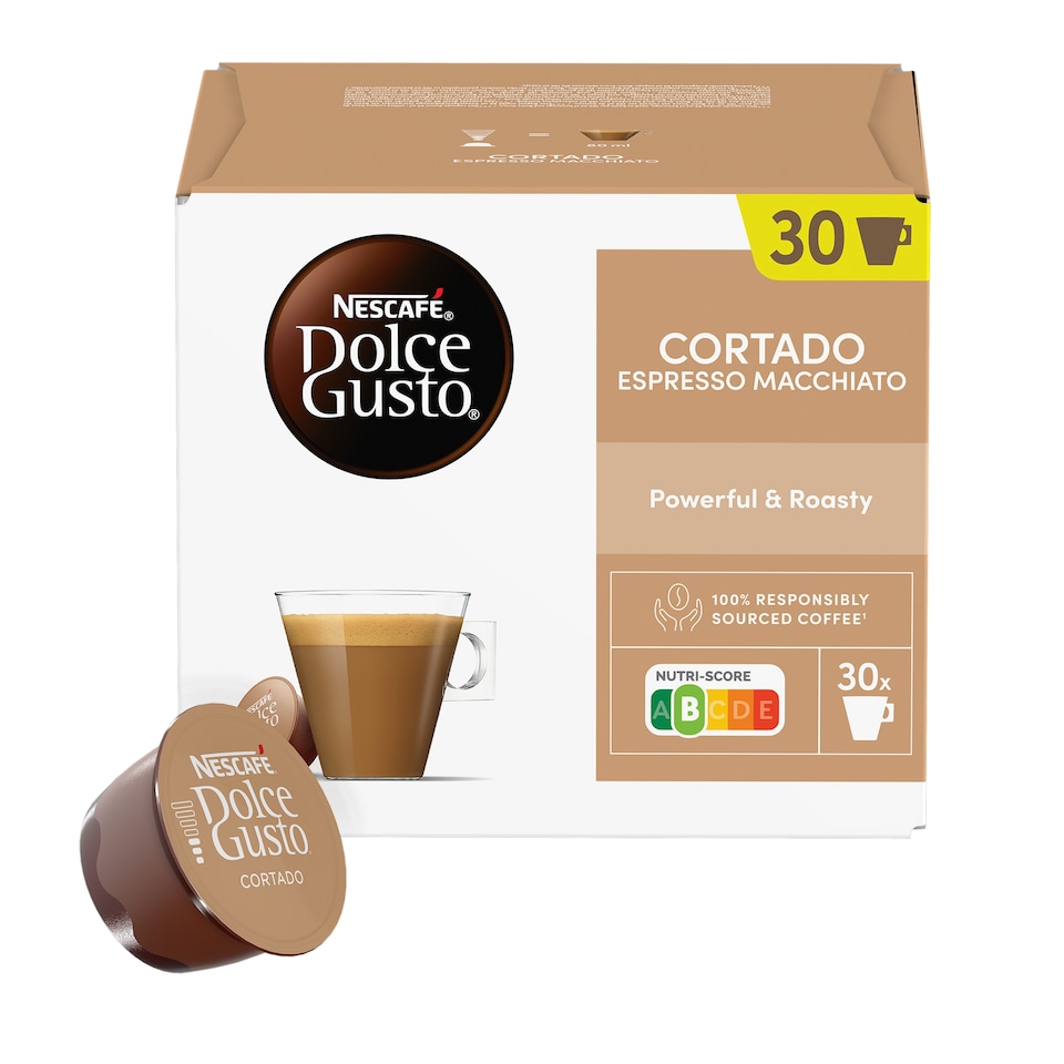 obrázok 1 z NESCAFÉ Dolce Gusto Cortado - káva v kapsulách - 30 ks